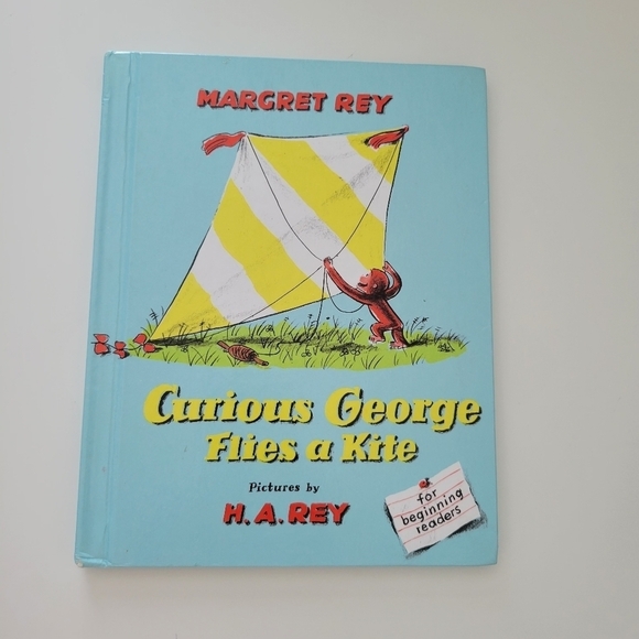 Curious George Flies A Kite children books - Picture 1 of 4
